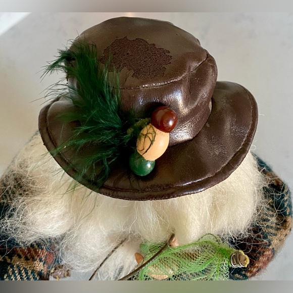 17” Fly Fishing Fisherman Santa Claus Collectible Figure Doll Christmas Decor - Picture 8 of 10